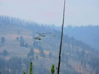 Firefighting Helicopter in YNP